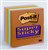 3M 654-5Ssan Post-It Super Sticky Notes 90 Sheet Pad 76 X 76Mm Electric Glow Pack 5