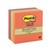 3M 654-5Ssnrp Post-It Super Sticky Recycled Notes 76 X 76Mm Farmers Market Colours Pack 5