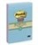 3M 660-3Sst Post-It Super Sticky Notes Lined 98 X 149Mm Tropic Breeze Pack 3