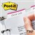 3M 686F-1Bb Post-It Durable Filing Tabs Flat Bright Colours Pack 24