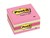 3M 2054-Pp Post-It Notes Original Cube Pretty Pink 400 Sheets 76 X 76Mm