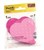 3M 7350-Hrt Post-It Super Sticky Heart Shape Pack 2