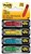 3M 684-Sh Post-It Mini Message Flags Sign Here 12Mm X 43Mm Assorted Colours 120 Flags Per Pack.