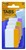 3M 686-Ploy Post-It Durable Tabs 50 X 38Mm, 6 Tabs Each Lime, Orange And Yellow