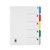 Marbig Dividers For Refillable Display Books A4 Pp 5 Tab