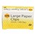 Marbig Paper Clips Large Round 33Mm Box 100