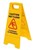 Sabco Wet Floor Sign A Frame Yellow