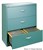 Brownbuilt 4 Drawer Lateral Filing Cabinet Silver Grey