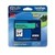 Brother Tze-741 Tape 18Mm Black On Green Laminated
