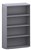 Ddk Accent Bookcase 3 Shelves 1500 X 900 X 300Mm Grey/Grey