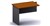 Ddk Accent Fixed Empty Desk Return 900 X 600 X 725Mm IsCherrywood