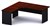 Ddk Accent Radial Workstation 2 Piece Left Hand Return 1800 X 750  1800 X 600 X 725Mm RedgumBlack