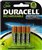 Duracell Batteries Rechargeable Precharged AAA 800Mah Pack 4