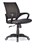 Sylex Deuce Office Chair Mid Back With Arms Black