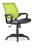 Sylex Deuce Office Chair Mid Back With Arms Black/Lime