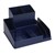 Italplast I 35Ab Desk Organiser Antique Blue