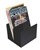 Italplast I 401Blk Metal Book Rack Black