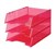 Italplast I 60Tpk Multi Fit Document Tray Tint Pink