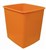 Italplast I 80Fma Fruit Tidy Bin 15 Litre Mandarin