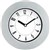 Jastek Round Clock 16Cm Silver