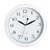 Jastek Round Clock 25Cm White