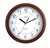 Jastek Round Clock 32Cm Walnut