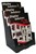 Deflect-O 97304 Brochure Holder 3 Tier A4