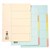 Marbig Dividers A4 Manilla Pastel 5 Tab