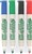 Artline Eco-Green Whiteboard Bullet Asst 2Mm Wallet 4