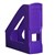 Esselte Wow Magazine File Purple
