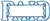 Xstamper 1201 Message Stamp PaidDate Blue