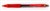 Uni-Ball Laknock Sn100Br Ballpoint Pen Retractable Broad 1.4Mm Red
