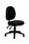 Ys Design Tasman Task Chair Medium Back No Arms Black