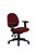 Ys Design Tasman Clerical Chair Medium Back With Arms Burgundy