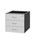 Ys Design Oxley Fixed Pedestal 3 Drawer 472 X 470 X 450Mm White Ironstone
