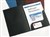 Marbig Presentation Folders Leathergrain Pk10 Black