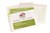 Marbig Ez Access 2-Section Wallet Clear Wth White