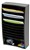 Marbig Organiser Wooden Angled 12 Tier A4 Black