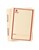 Avery 86514 Spiral Spring Action File Foolscap Red On Buff