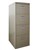 Brownbuilt Octave 4 Drawer Filing Cabinet Wild Oats