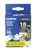 Brother Tze-345 Labelling Tape White On Black 18Mm X 8M