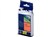 Brother Tze-B31 Tape12Mm Black On Fluro Orange Laminated