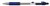 Zebra Zgrip Retractable Blue Ballpoint Pens Medium Tip Box 30