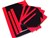 Cumberland Red & Black Gloss Notebook A5 200 Pages