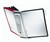 Durable Sherpa - Display System Wall Bracket And 10 Panels Black And Red