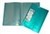 Colby H-253A-10 Harlequin Display Book With Insert Covers A4 10 Pocket Green
