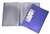 Colby H-253A-20 Harlequin Display Book With Insert Covers A4 20 Pocket Purple