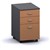 Ddk Accent 2 Drawer And File Mobile Pedestal 406 X 510 X 670Mm Is/Beech