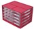 Italplast I 326Fw Fruit A4 Document Cabinet 5 Drawer Watermelon