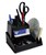 Italplast I 35Blk Desk Organiser Black